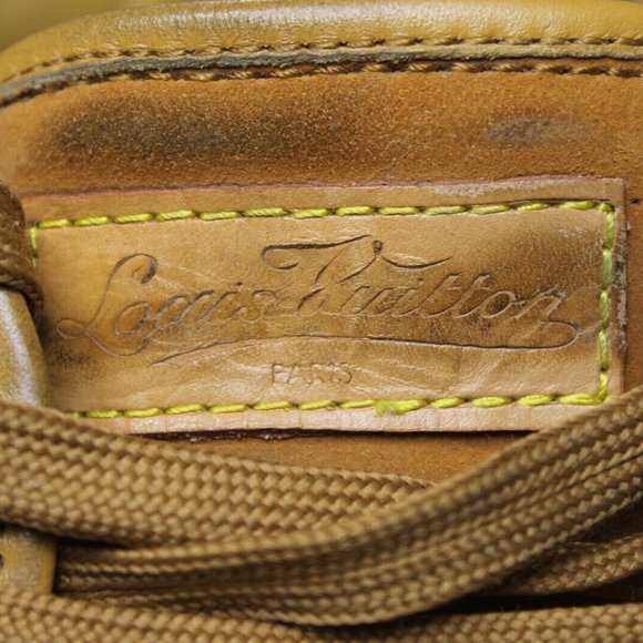 Louis Vuitton Womens Shoes Chukka Desert Boots 36 6 Tan Suede - Picture 7 of 13